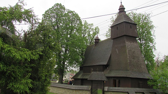 drevený kostolík v Hervartove