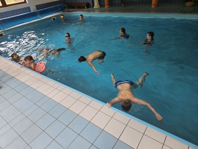 Plavecký výcvik tretiakov